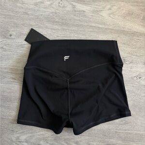 Fabletics Black Bike Shorts High-Waisted - size medium